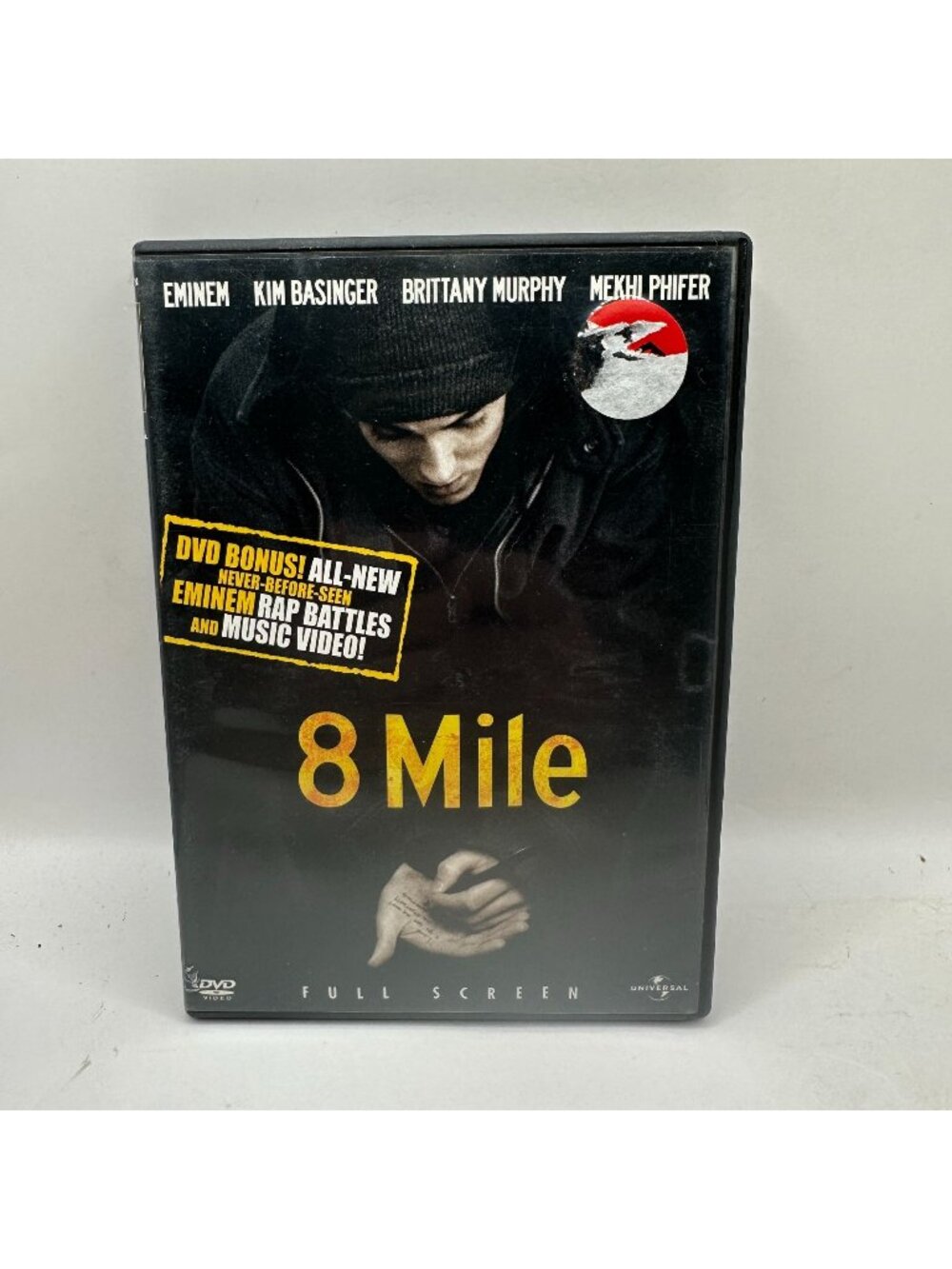 8 Mile Full Screen Edition DVD Eminem Brittany Murphy Universal Drama 2002 PG-13